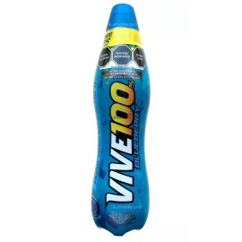 VIVE 100 4Pk Vive 100 BlueBerry Carbonated Beverage Energy Drink w/caffeine 500 ml