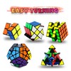 Speed Cube Set, Puzzle Cube, Magic Cube 2x2 4x4 Pyraminx