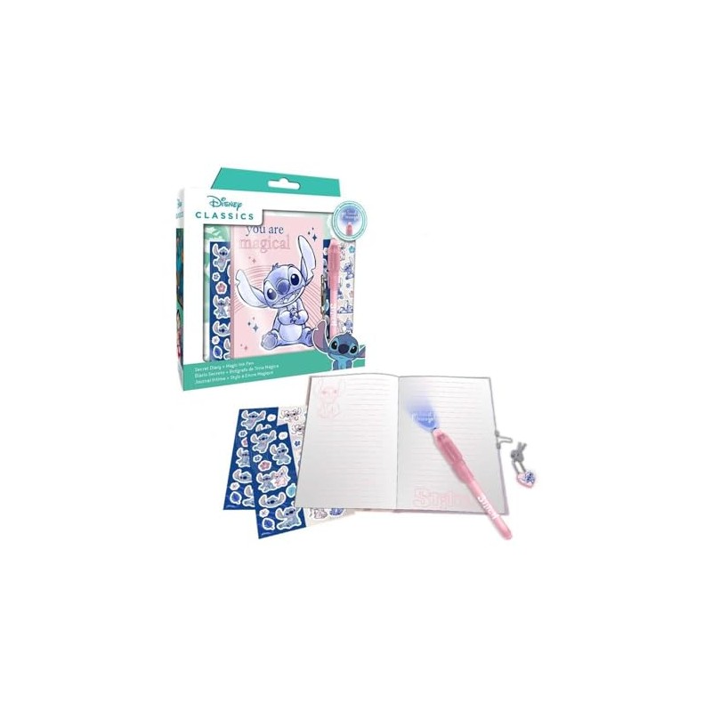 Stitch KL87733 Journal, Multi-Coloured