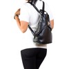 VISCONTI - Women's Leather Anti Theft Backpack - Medium Rucksack