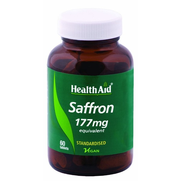 HealthAid Saffron, 60 Vegan Capsules
