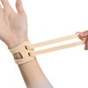手首 サポーター 腱鞘炎 (カーキ色)