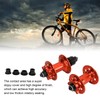 Mountain Bike Hubs Quick Release Set with 6 Claws Durable