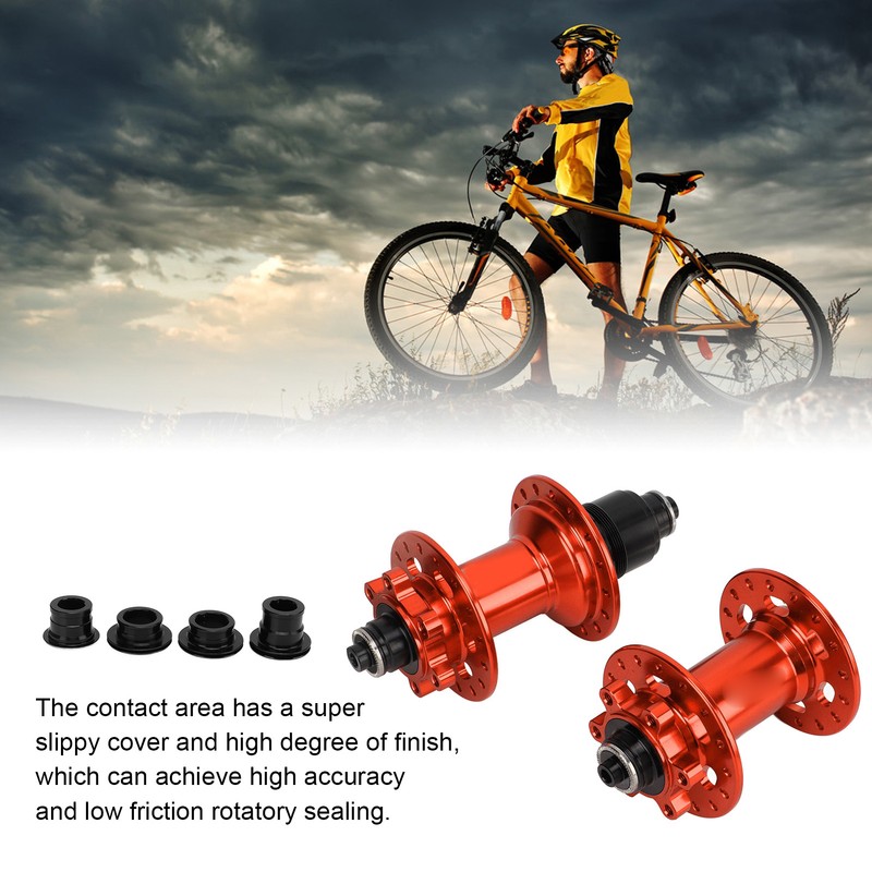 Mountain Bike Hubs Quick Release Set with 6 Claws Durable