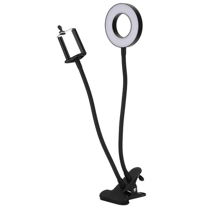 Ring Light 3.5 Inch Selfie Makeup Fill Light Double Bracket