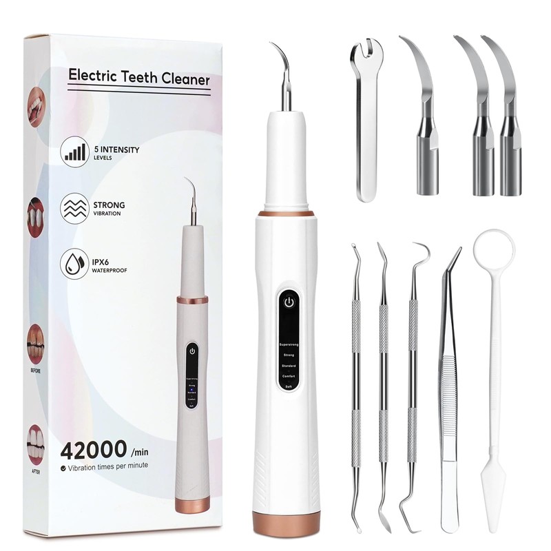 Limpiador Dental Ultrasónico 5 Modos IPX7
