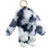 Sqzrpomddy Keychain, Keychain, Cute, Leopard Pattern, Fluffy, Keyring, Hanging Bag,