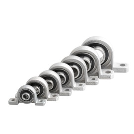 FESTAS Block Bearing KP08 KP000 KP001 KP002 KP003 KP004 KP005 KP006 Diameter Bore Ball Shaft Spherical Roller Mounted Pillow Bearing (Color : Kp000 10mm, Size : 1PC)