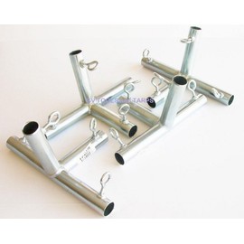 Golden Valley Tools & Tarps 30’ Baseball Softball Slant Leg Trapezoid Batting Pitching Cage - 3/4" Frame Fittings Only - Pipe NOT Included