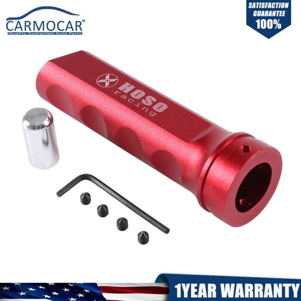 Carmocar Universal Car Handle Hand Brake Sleeve Fitment Cover Red