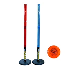 water sports Deluxe Light Up Pole Game with Frisbee Disc and Poles, Multi (810717)