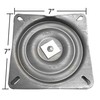 chairpartsonline 7" Heavy Duty Replacement Bar Stool Swivel w/ 3