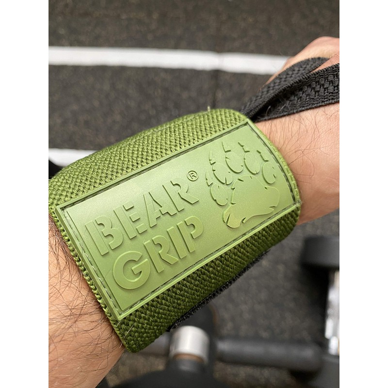 BEAR GRIP - Weight lifting wrist support wraps (Sold in