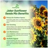 Outsidepride Joker Sunflower Seeds for Planting - 50 Pcs Annual,