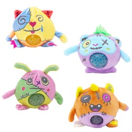 Toyland® 8cm Creepy Cutie Jelly Squeezers - Children's Novelty Squeeze Toys - 1 Piece Chosen At Random