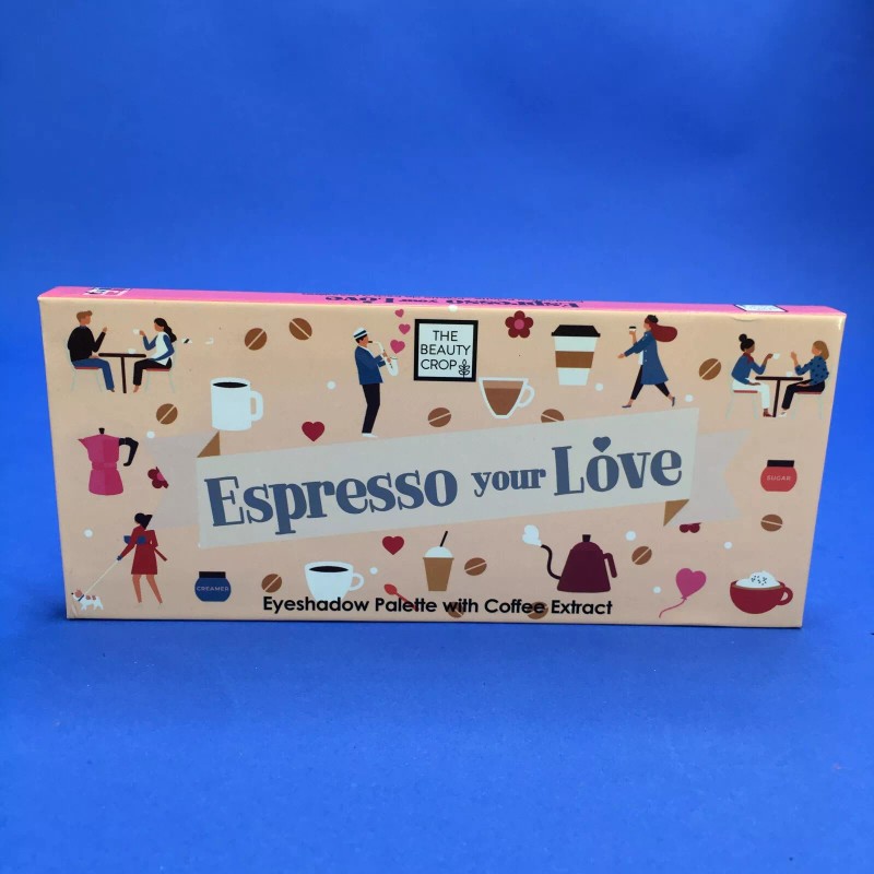 The Beauty Crop Espresso Your Love Eyeshadow Palette with Coffee