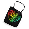 Heart Shape Love Elegant Colorful Heart Tote Bag