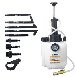DAYUAN 3L Manual Transmission Fluid ransfer Pump, Oil Filling Filler System Fluid Pump Tool for Automatic Transmission with Adapters