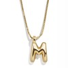 BaubleBar Gwen Mini Bubble Initial Necklace, M