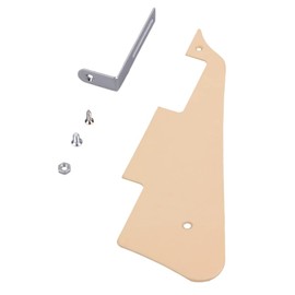 Xsdjasd Guitar Pickguard Cream Single Pry Guard Plate Pickguard Parts for Les Paul LP Guitar
