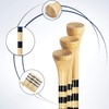 ACONDE 100 x 83mm Bamboo Wooden Golf Tees Yellow