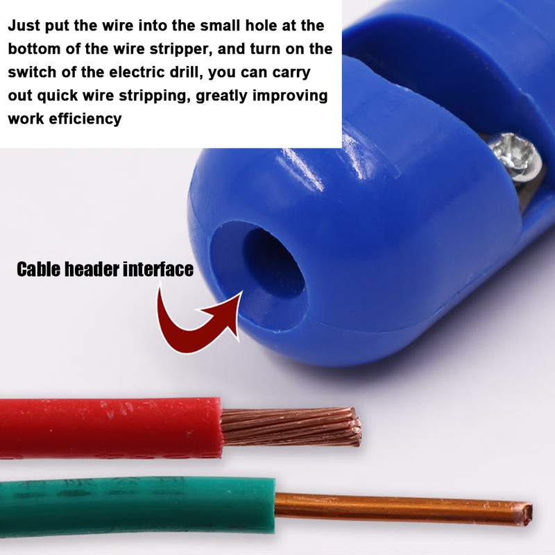 Handheld Electric Drill Wire Stripper Fast Wire Stripping Tool Electric