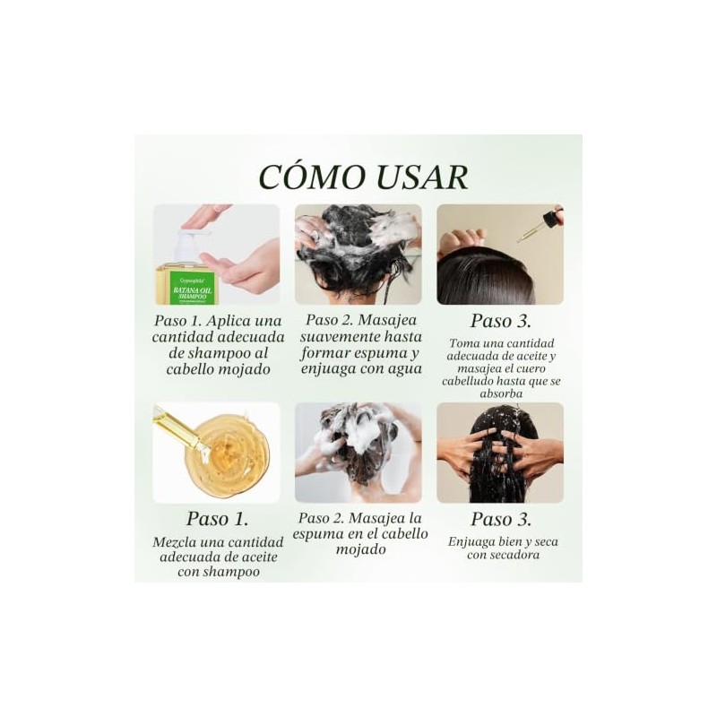 Juego de Champú y Acondicionador para el Crecimiento del Cabello