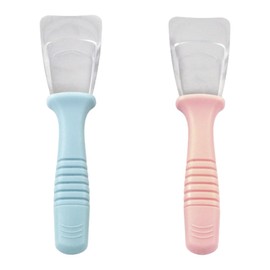 XENQITO 2 Pieces Fridge Ice Scraper, Frost Scoop Set for Fridge and Freezer, Fridge Shovel Kitchen Freezer Gadgets Shovel Stainless Steel Defroster Multifunctional Ice Scoop