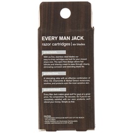 Every Man Jack Razor Cartridges, 8-pack