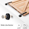 EaseLife 12 FT Double Door Sliding Barn Door Hardware Track