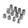 Neeseelily 10PCS JIC-04 Cap and Plug Set 1/4" 0304-C-04 2408-04