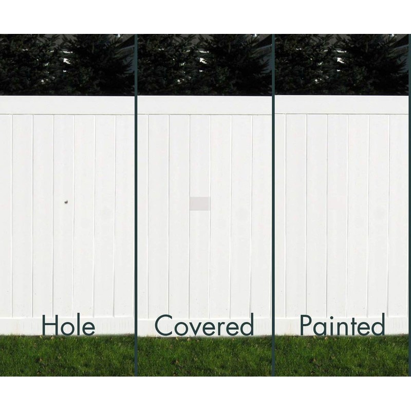 Vinyl Siding Repair Kit, Cover Any Cracks, Holes, or Blemishes