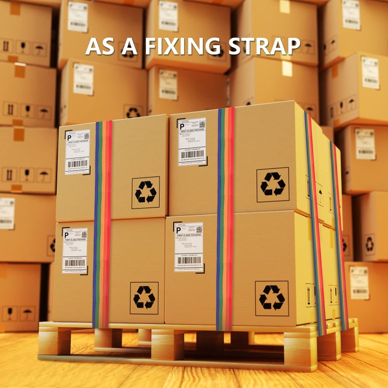 Lashing Straps with Clamping Lock for Tie Down Straps Short