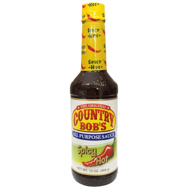 Country Bob's Spicy All Purpose Steak Sauce 13oz - 6ct