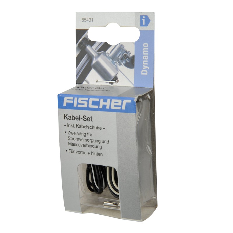 Fischer Cable Set – Black/White, One Size