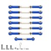RCAWD Adjustable Aluminum Turnbuckles/Camber Link with Rod Ends Sets for