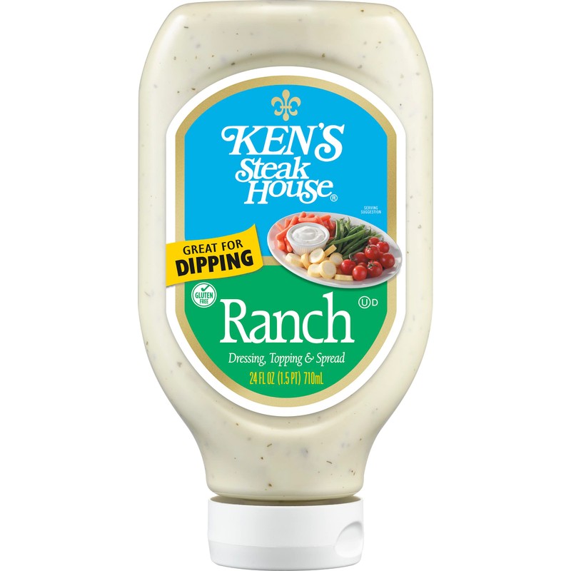 Ken's Steak House Ranch Dressing (24 Ounce (Pack of 2))