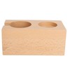 Wooden Coffee Tamper Station Stable Prevent Slip Coffee Tamper Holder