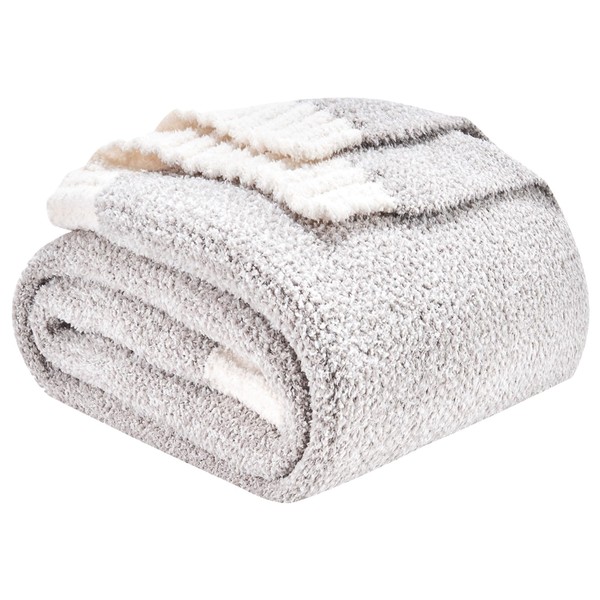 CozeCube Throw Blanket, Ultra Soft Cozy Knit Throw Blanket, Warm