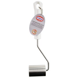 Dr. Oetker Stainless Steel Baking Tray Roller Pastry/Dough Rolling Pin with Handle Non Stick Baking Tool - Length Approx. 22 cm - Pack of 1