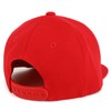 Trendy Apparel Shop gorra plana para niños pequeños, Rojo, Talla
