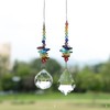 ToBeIT 9pcs Crystal Sun Catcher Conjures up Light Reflections Decorative