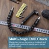Jamiikury 90 Degree Right Angle Driver, 11.6 Inch Bendable &