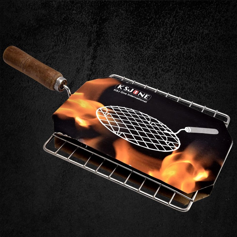 KSJONE Square Shape Stainless Steel Multi-Functional Wire Steaming Cooling and