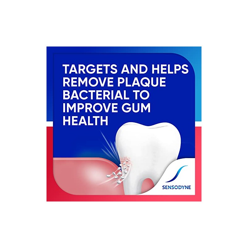 Sensodyne Sensitivity & Gum Whitening Toothpaste, Toothpaste for Sensitive Teeth