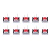 10Pcs Audio 600:600 Ohm 1:1 EI14 Isolation Transformer