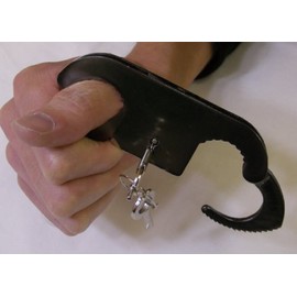 Qantas Finger Lock Double Locking samukahu Black [4804b]