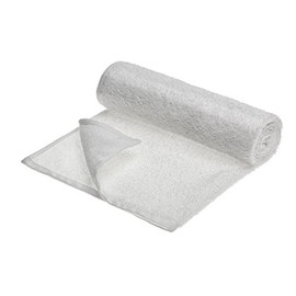 Comair 7000985 Microfaser Handtuch "Nanocolour", 50 x 100 cm, weiß