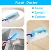 FIHODONE 40 PCS Flash Dust Magnet,Flash Duster with 2 Kind