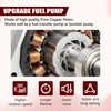ENGINEMAN Universal 12 Volt Electric Fuel Pump 5-9 PSI, 35GPH,